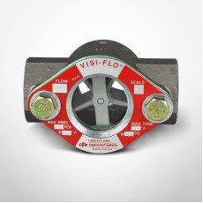 OPW Visi-Flo® 1400 Series Sight Flow Indicators 1" Stainless Steel Unit with Delrim Propeller, Female NPT Threaded Ends