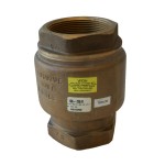 Morrison Brothers Vertical Check Valve Single 3"