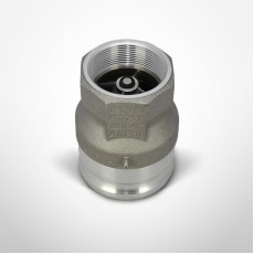 OPW Kamvalok® 3" Flourocarbon Seal Aluminum and Stainless Steel Adaptor, Female NPT