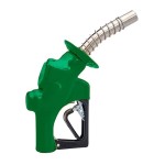 Husky 1" Green Heavy Duty Diesel Nozzle with Splashguard