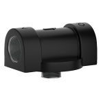 Cim-Tek 50003 Filter Mounting Adaptor, 3/4" NPT Inlet/Outlet, Cast Iron