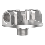 Cim-Tek 50109 805 Series Filter Adaptor, 1" NPT Inlet/Outlet, Aluminum