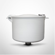 Morrison Brothers 4" - 5 Gal Spill Container, with Drain - Female
