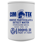 Cim-Tek 70064 300HS-30, 30 Micron Hydrosorb Spin-On Filter