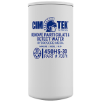 Cim-Tek 70076 450HS-30, Spin-On 30 Micron Particulate/Water Absortion Filter