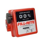 Fill-Rite Basic Flow Meter with 3/4" Inlet &amp; Outlet