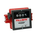 Fill-Rite 6-40 GPM 4-Digit Mechanical Fuel Transfer Meter, Gallons