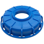 PIUSI 6" IBC COVER W/2" BUTTRESS BLUE
