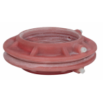 PCI FRP 4" Flat Wall Construction Fitting