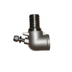 RHINO ELBOW KIT, FOR STAND STAINLESS STEEL 1" BARB X FNPT