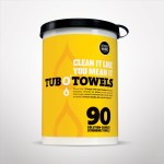 Federal Process Tub-O Towels® Multi Purpose Towels, 90 Count - ***MUST PURCHASE IN CASE QTY OF 6***